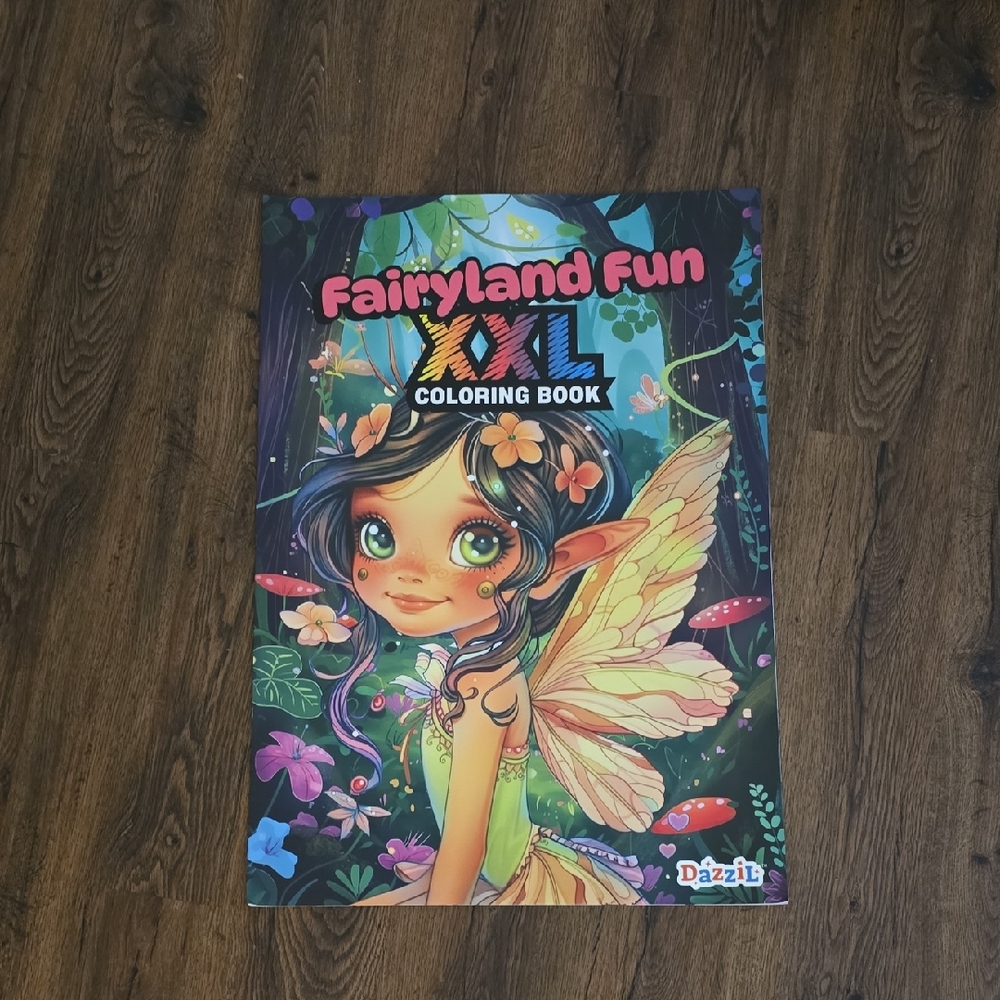 Fairyland Fun XXL Coloring Book - Multicolor